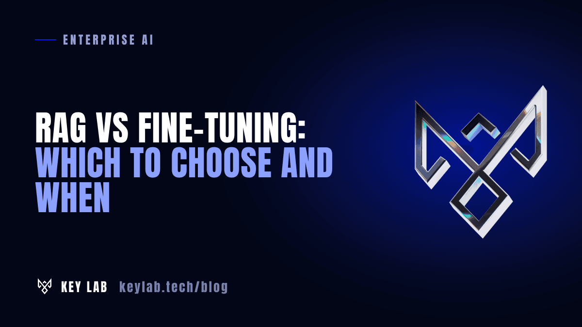 RAG vs Fine-Tuning: Which Is Right for Your Company's Data?